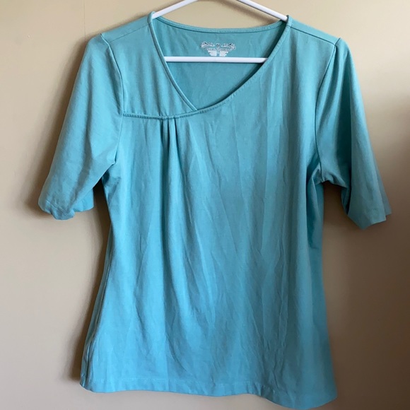 Royal Robbins seafoam green L tshirt - Picture 4 of 7
